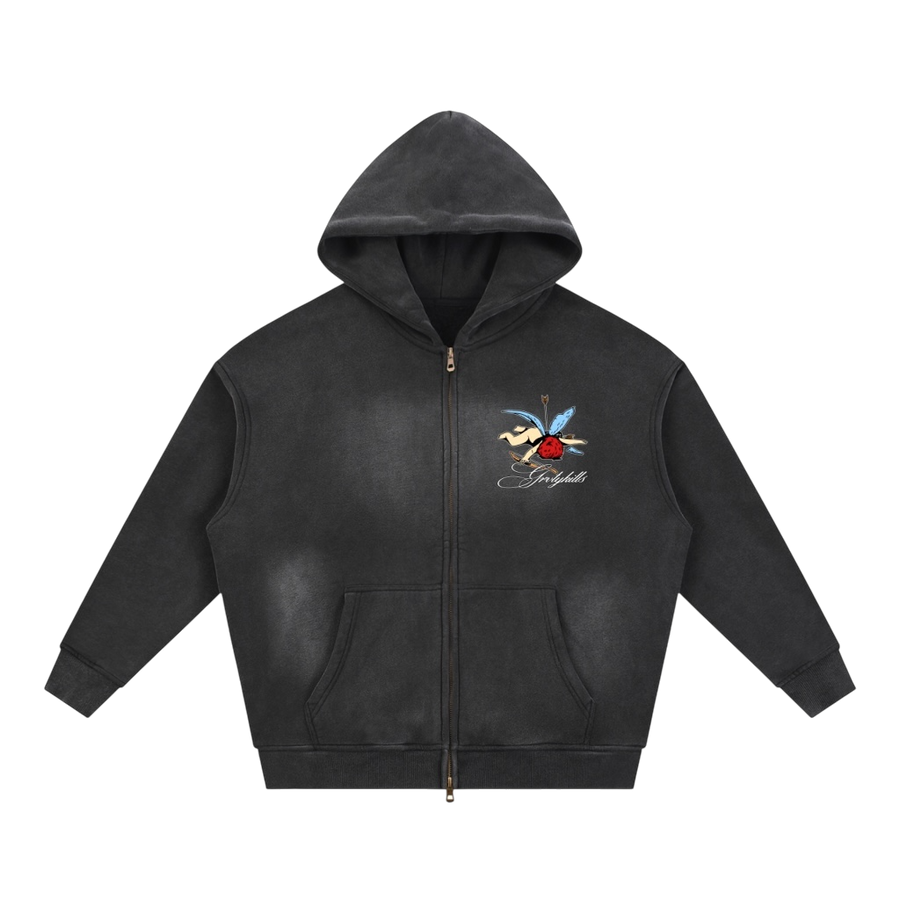 Heavenly Zip Up (Faded)